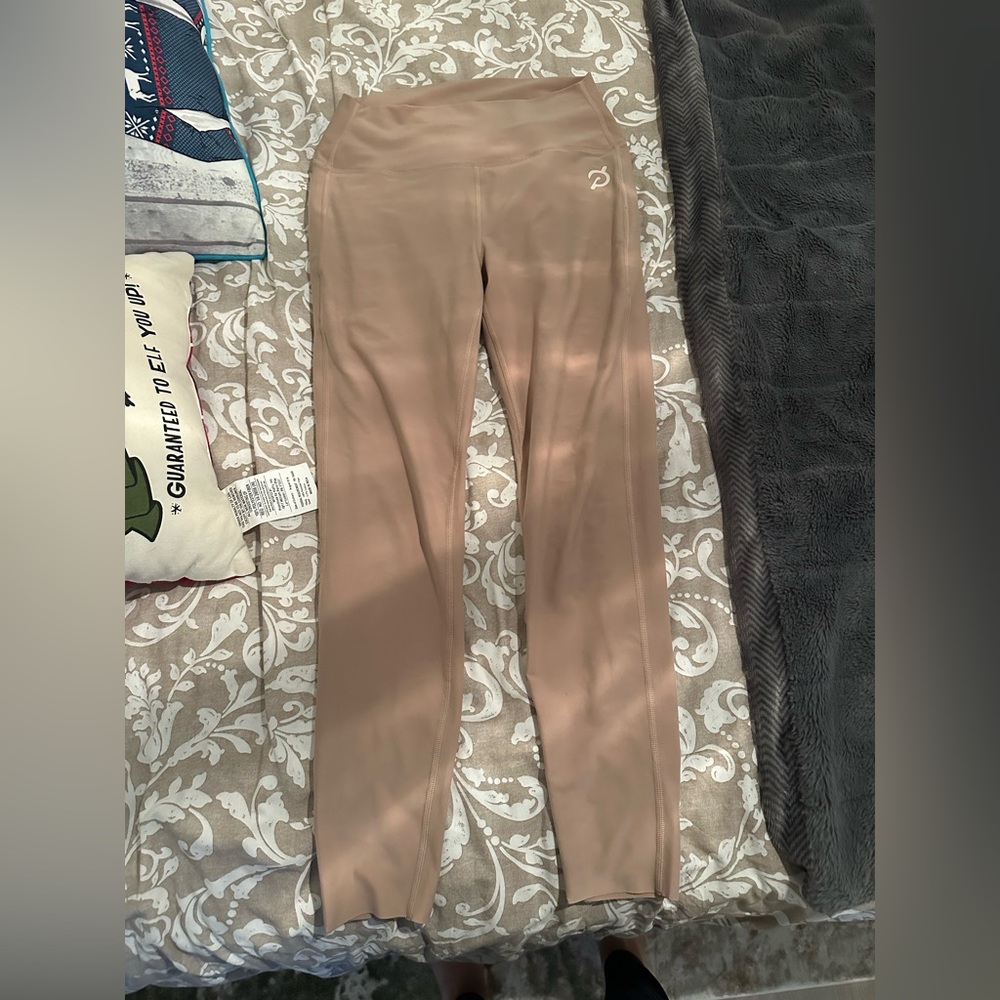 Peloton Beige Leggings - Cadent brand (their house brand)